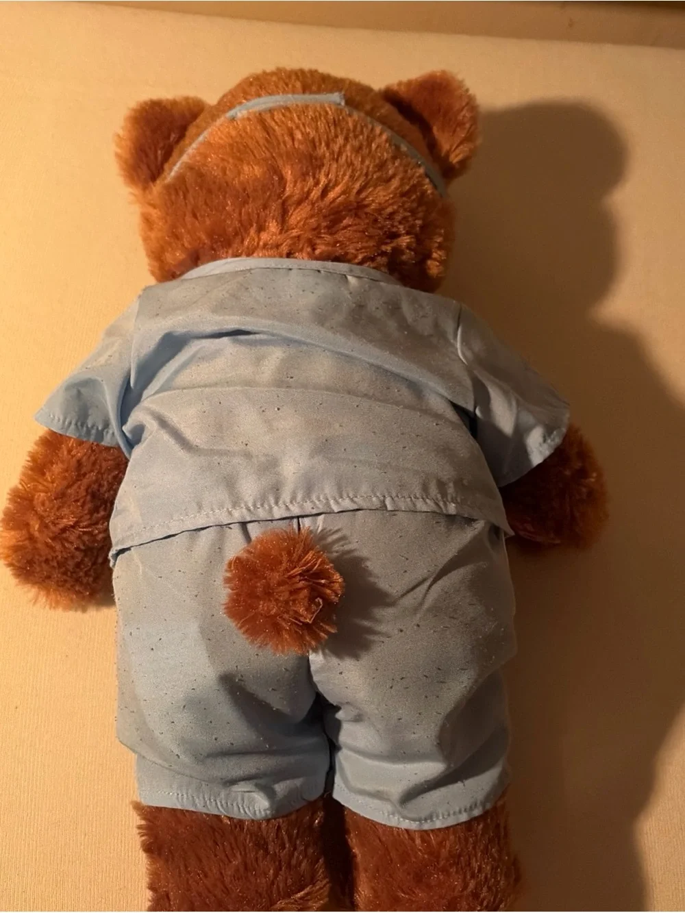 Build-A-Bear  Brown Faux Fur Bear with Doctor outfit